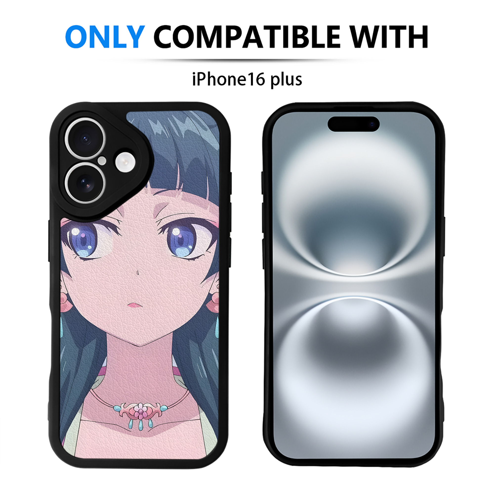 （画像用） 薬屋のひとりごと The Apothecary Diaries 【iPhone 16シリーズ対応】シリコンスマホケース（レザー調） 材質：シリコン